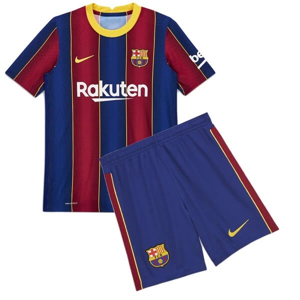 Camiseta Barcelona 1ª Niños 2020-2021 Azul Rojo